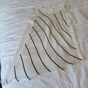 Asymmetrical shirt dress